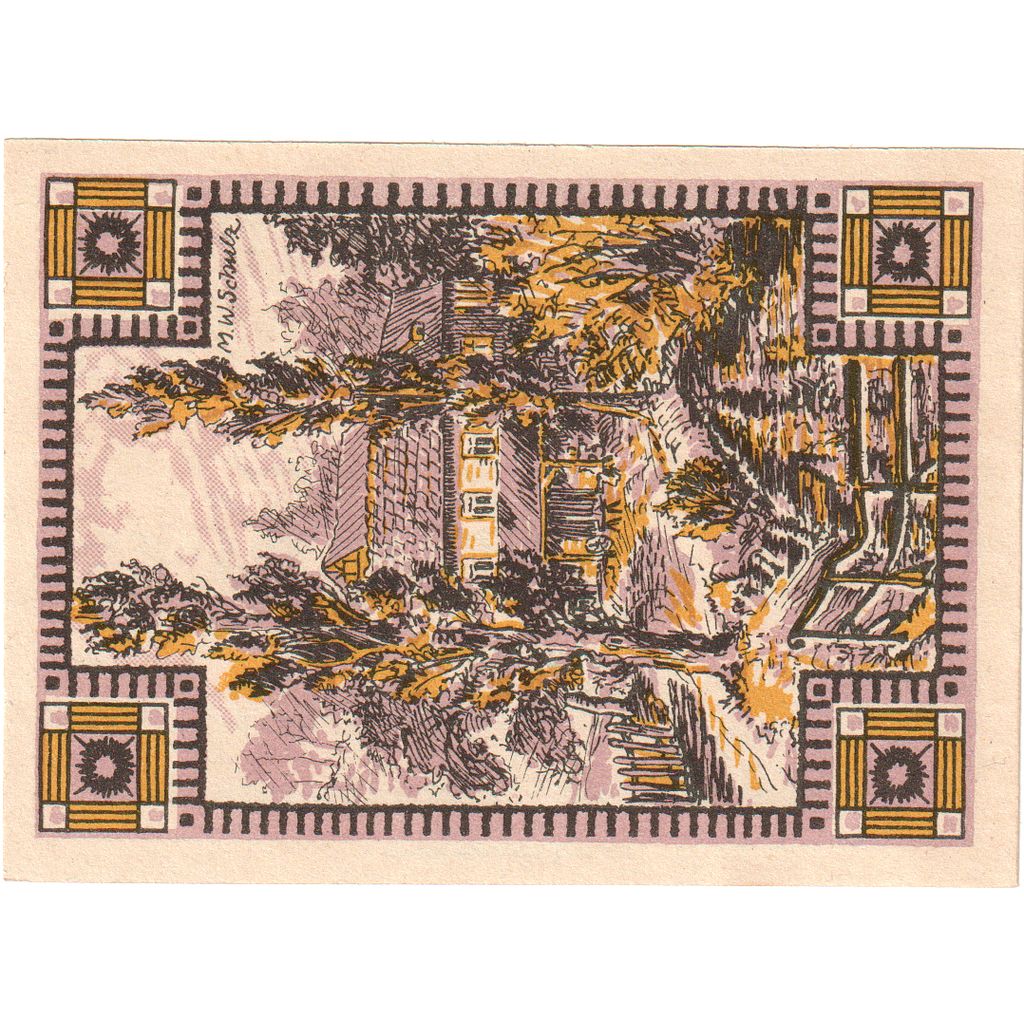 Deutschland, Rehmen, 50 Pfennig, 1921-08-01, UNZ-