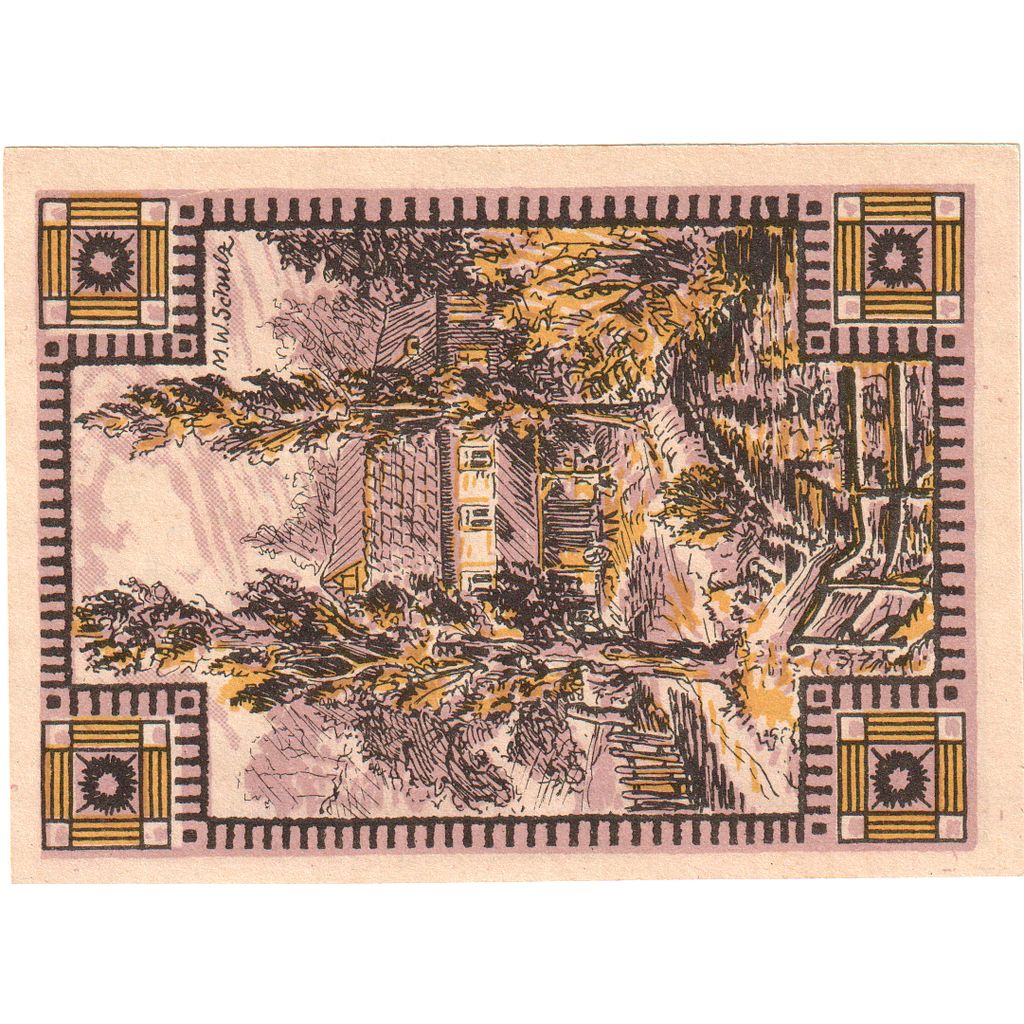Duitsland, Rehmen, 50 Pfennig, 1921-08-01, SPL