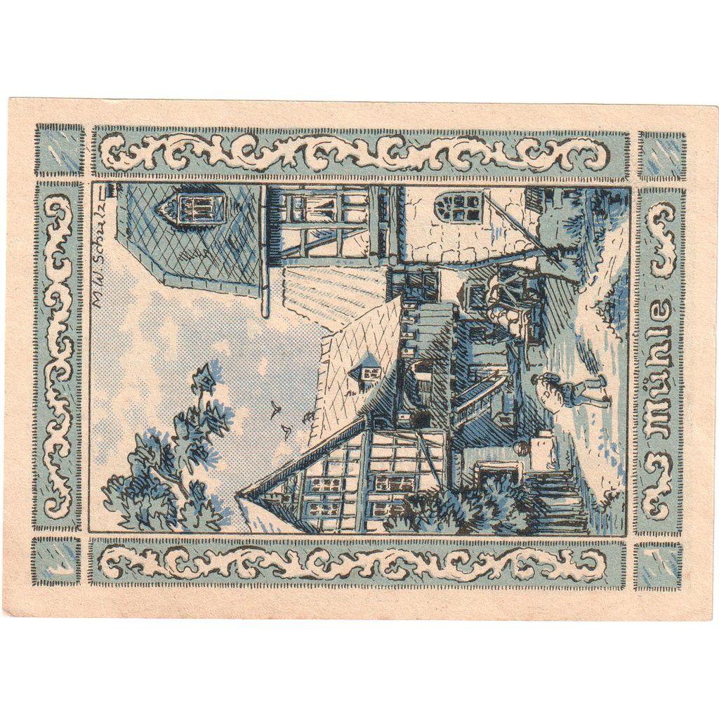 Alemanha, Rehmen, 50 Pfennig, 1921-08-01, UNC(63)