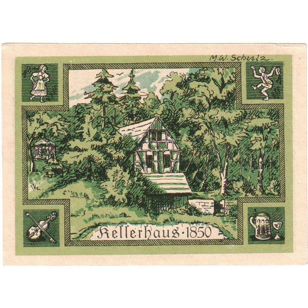 Duitsland, Rehmen, 50 Pfennig, 1921-08-01, SPL