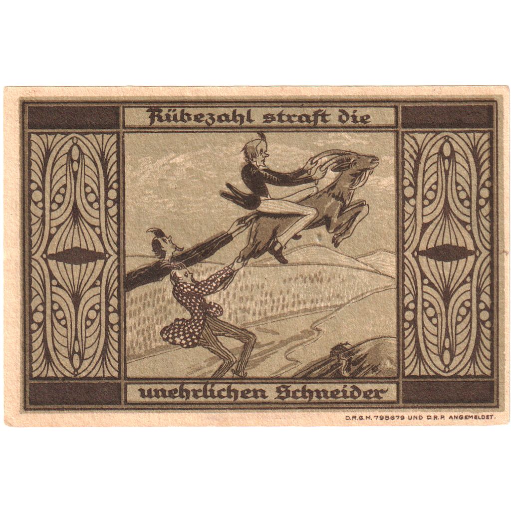 Alemania, Greiffenberg i/schl., 1 Mark, EBC