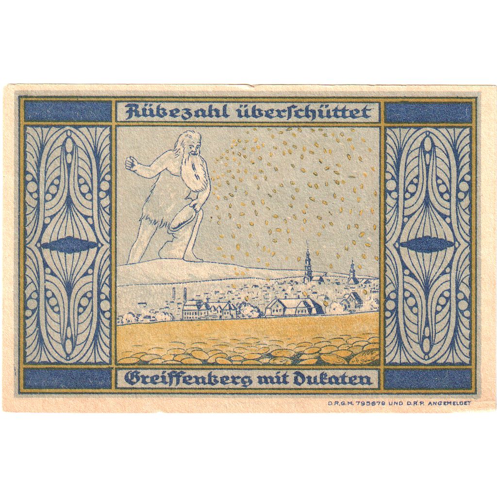 Alemania, Greiffenberg i/schl., 5 Mark, SC