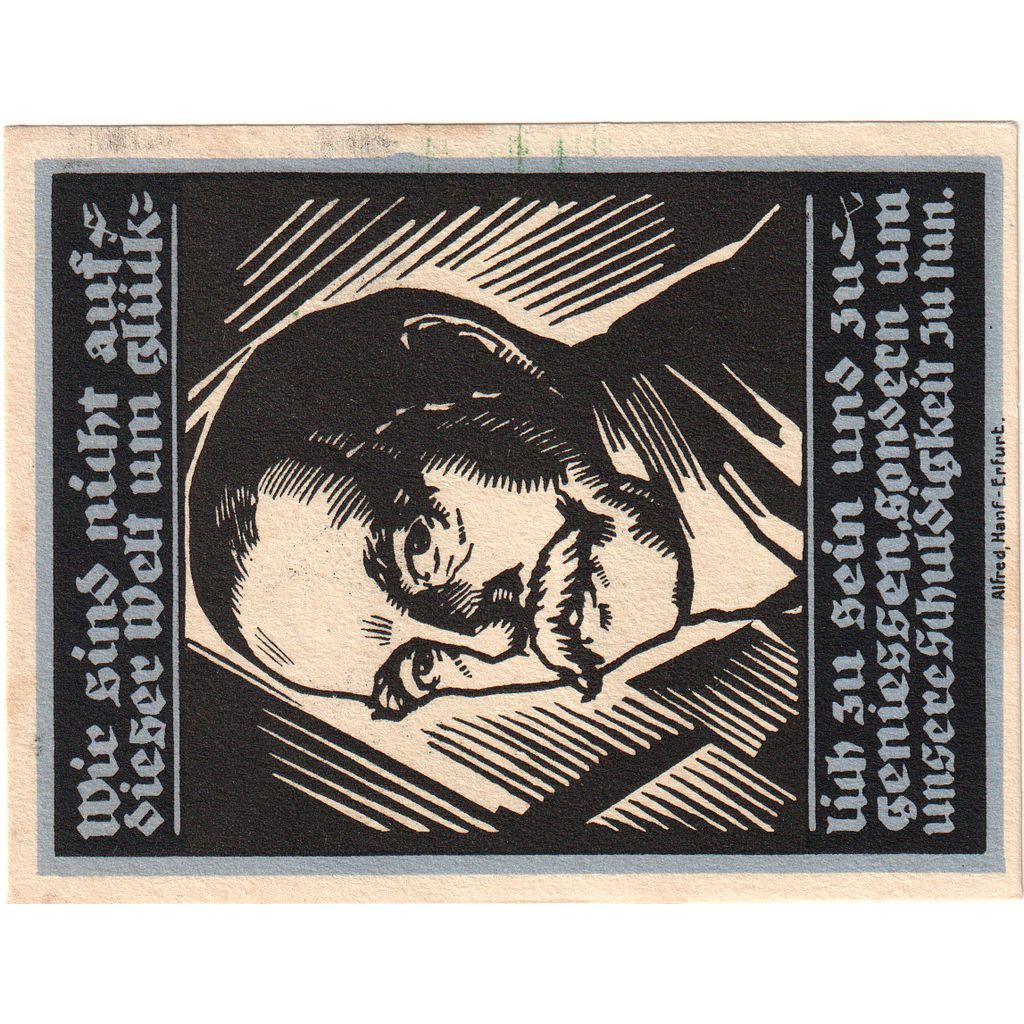 Alemania, Genthin, 1 Mark, 1921-07-01, EBC