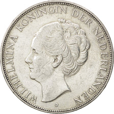 Münze, Niederlande, Wilhelmina I, 2-1/2 Gulden, 1930, SS, Silber, KM:165