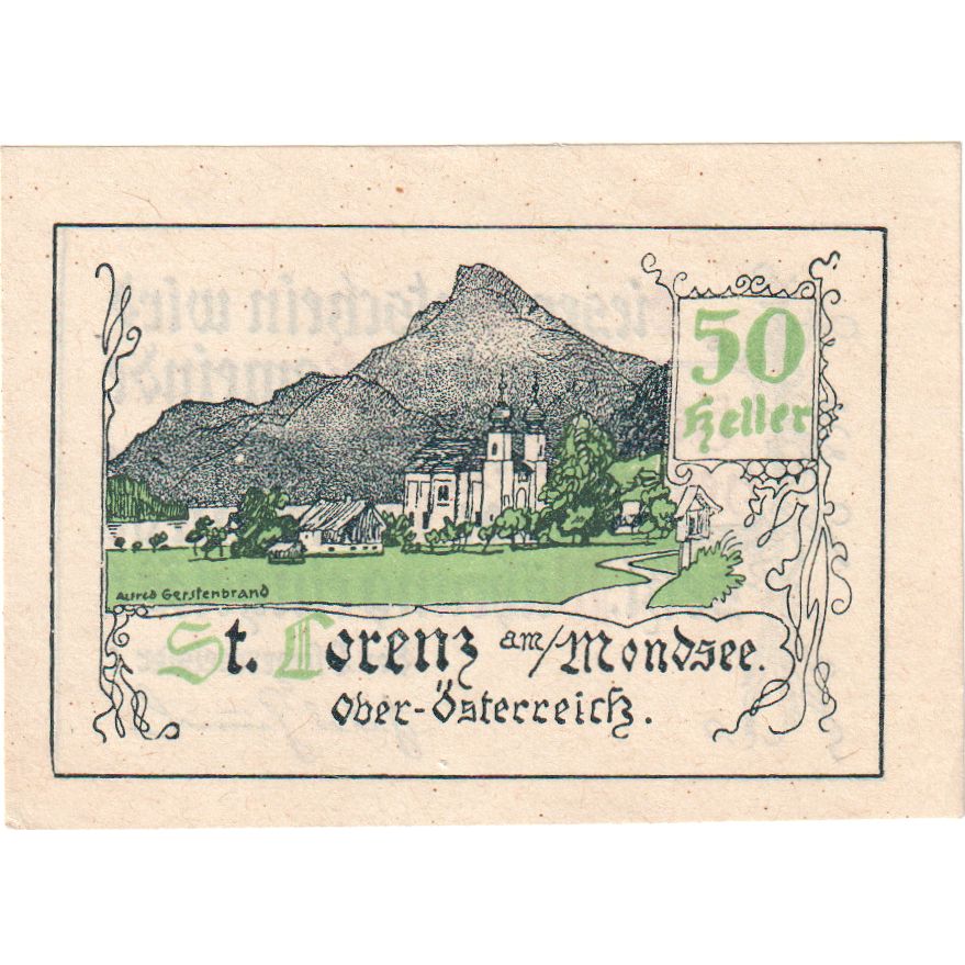 Austria, St Lorenz, 50 Heller, 1920-10-31, UNC(63)