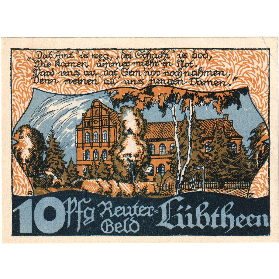Alemania, Lübtheen, 10 Pfennig, 1922-05-31, SC
