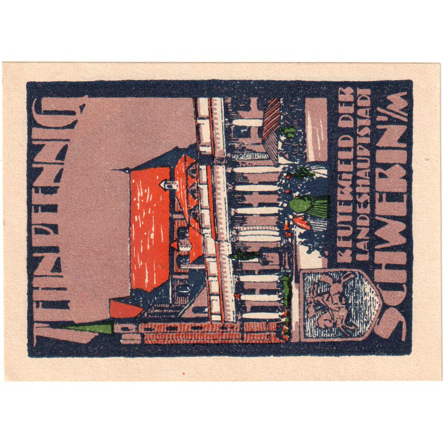 Alemania, Schwerin, 10 Pfennig, 1922-05-31, SC