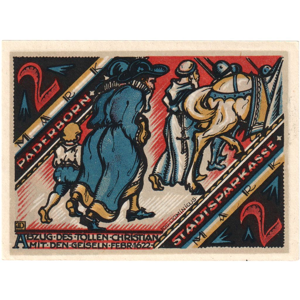 Deutschland, Paderborn, 2 Mark, 1921-11-10, UNZ-