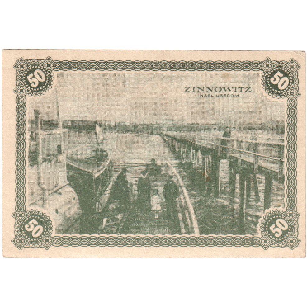 Deutschland, Zinnowitz, 50 Pfennig, 1921-06-01, UNZ-
