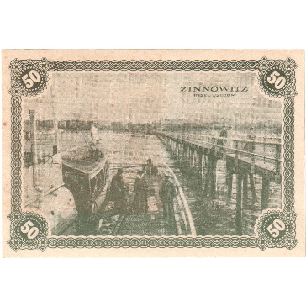 Deutschland, Zinnowitz, 50 Pfennig, 1921-06-01, UNZ-