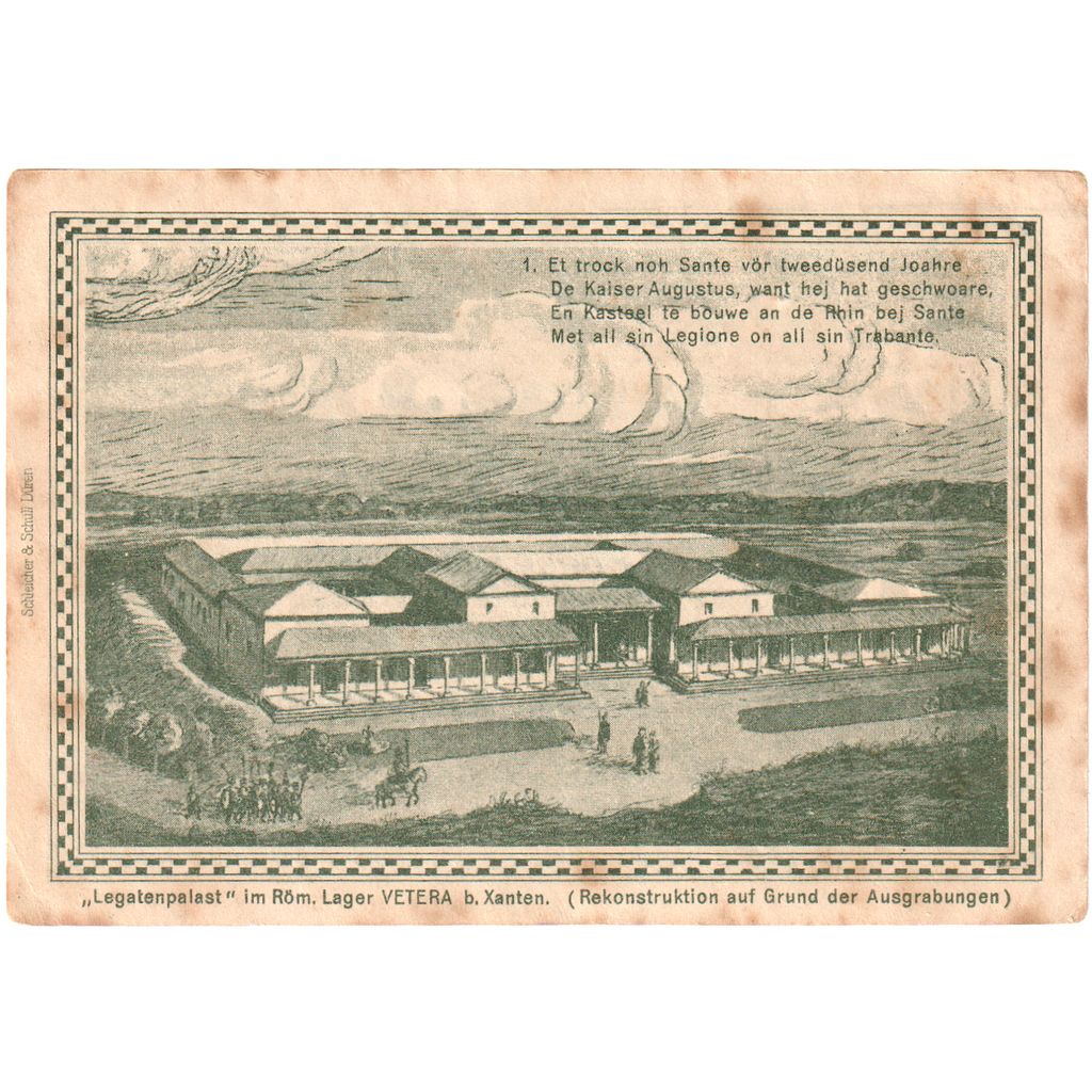 Deutschland, Xanten, 3 Mark, 1922-12-31, SS