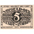 Allemagne, Zörbig, 5 Pfennig, 1921-09-30, SPL