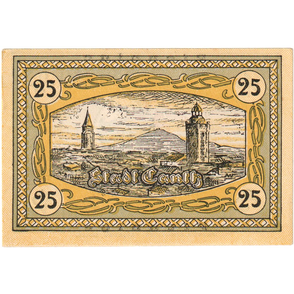 Alemania, Canth, 25 Pfennig, SC
