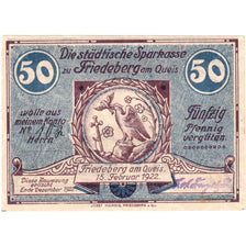 Alemanha, Friedeberg, 50 Pfennig, UNC(63)