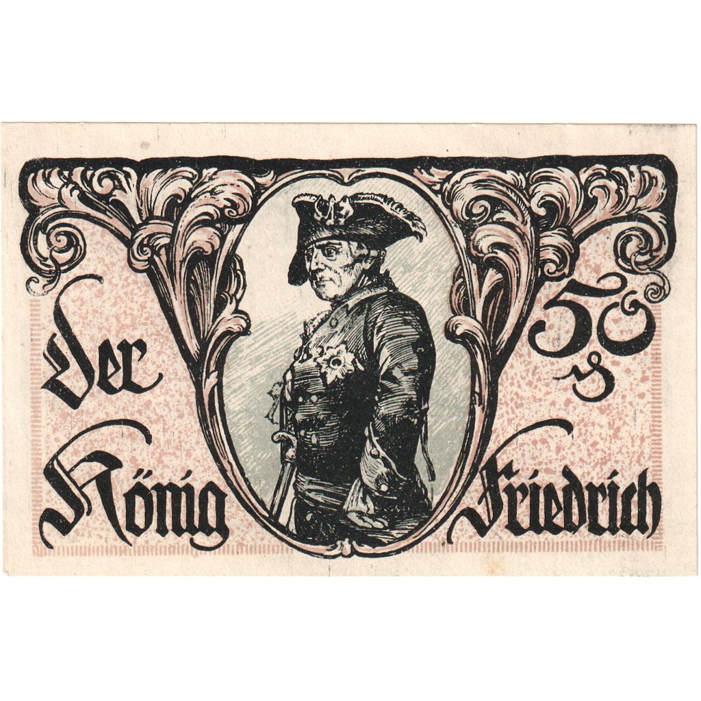 Allemagne, Friedrichsbrunn, 50 Pfennig, 1921-10-15, SPL