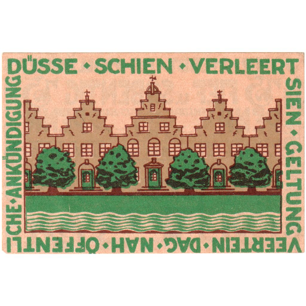Allemagne, Friedrichstadt, 75 Pfennig, 1921-08-28, SPL