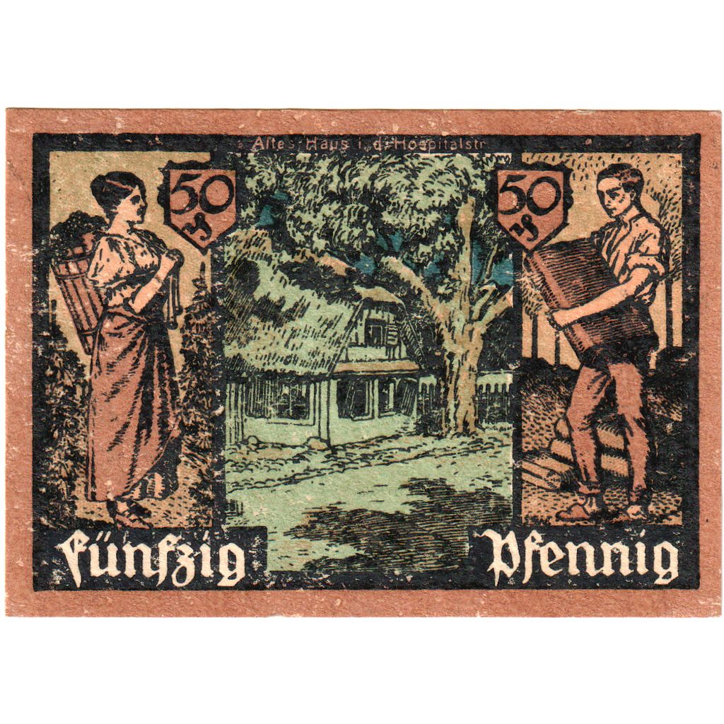 Allemagne, Grünberg, 50 Pfennig, 1921-12-31, SPL