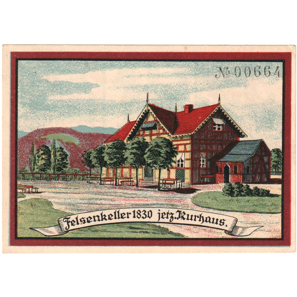 Deutschland, Friedrichroda, 50 Pfennig, 1921-09-24, UNZ-
