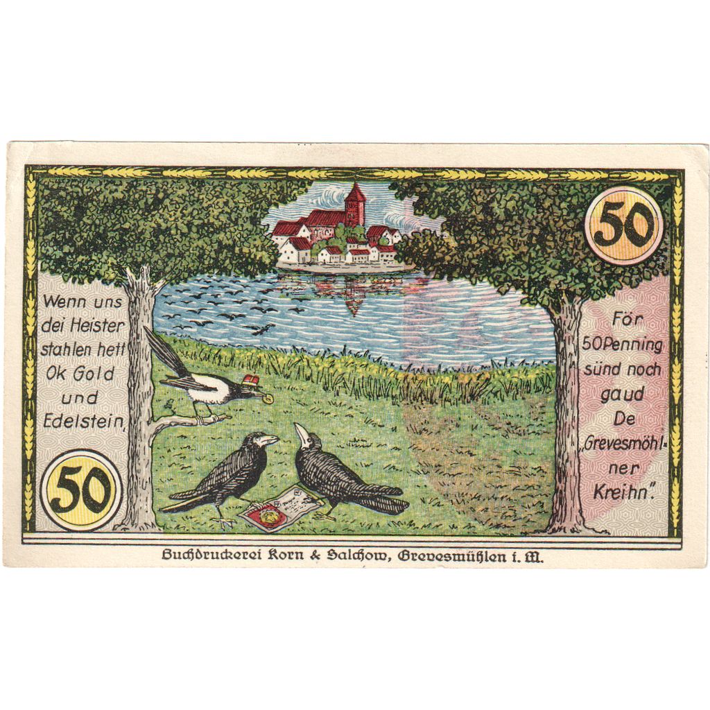 Alemania, Grevesmühlen, 50 Pfennig, 1923-12-31, SC