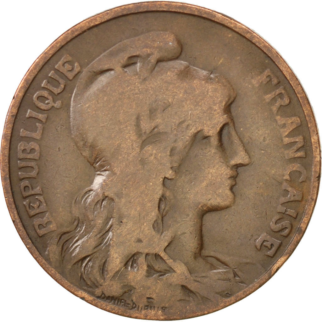 Coin, France, Dupuis, 10 Centimes, 1900, VF(20-25), Bronze, KM:843, Gadoury:277