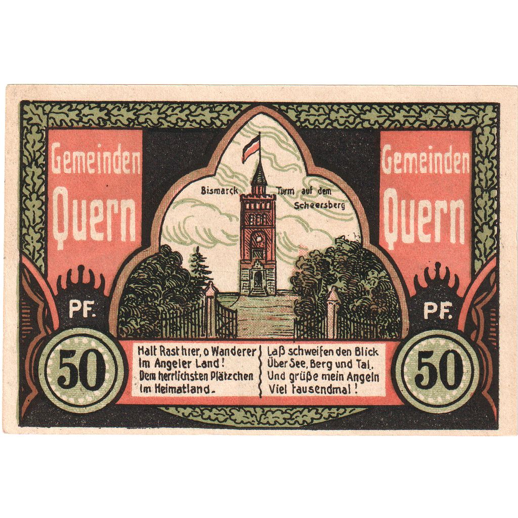 Alemania, Quern, 50 Pfennig, 1921-09-30, SC