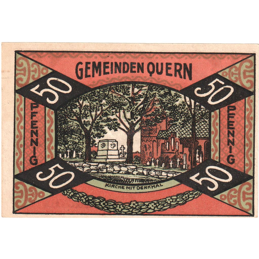 Allemagne, Quern, 50 Pfennig, 1921-09-30, SPL