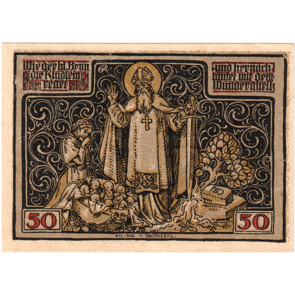 Allemagne, Querfurt, 50 Pfennig, 1921-08-24, SPL