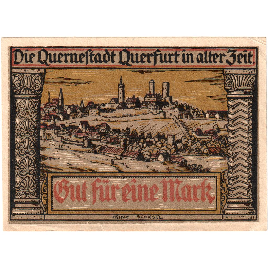 Deutschland, Querfurt, 1 Mark, 1921-08-24, UNZ-