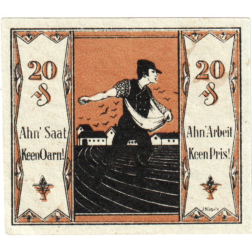 Germany, Tonndorf - Lohe, 20 Pfennig, 1921-03-30, UNC(63)