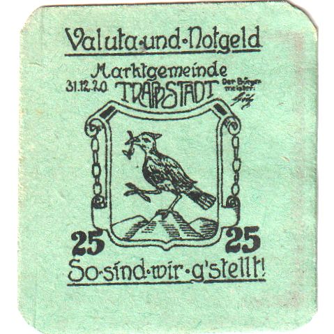 Germania, Trappstadt, 25 Pfennig, SPL-