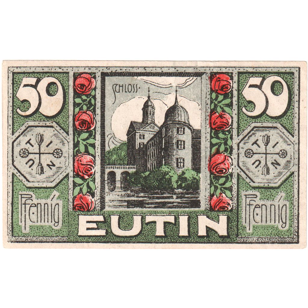Germany, Eutin, 50 Pfennig, UNC(63)