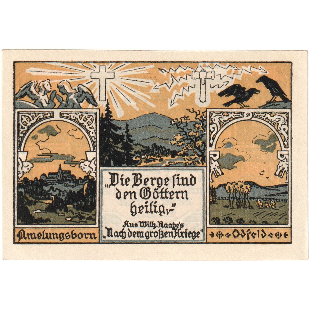 Germany, Eschershausen, 25 Pfennig, 1921-06-01, UNC(63)