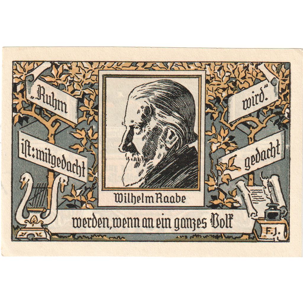 Germany, Eschershausen, 1 Mark, 1921-06-01, UNC(63)
