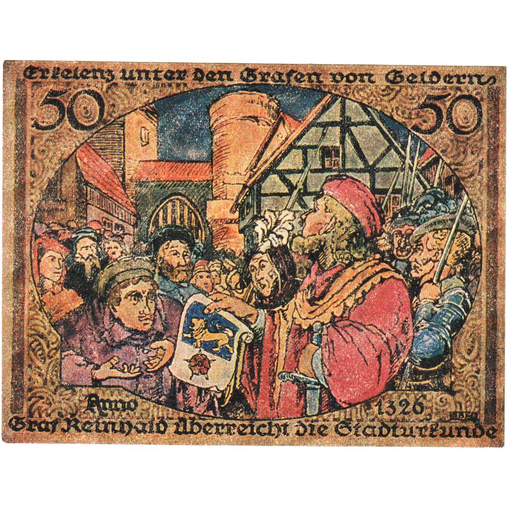 Deutschland, Erkelenz, 50 Pfennig, UNZ-