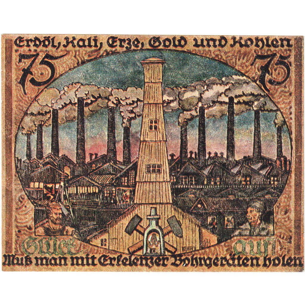 Deutschland, Erkelenz, 75 Pfennig, UNZ-