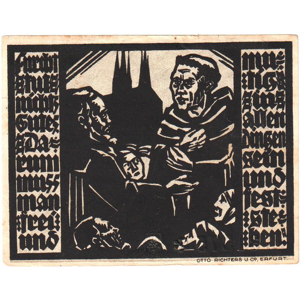 Deutschland, Erfurt, 50 Pfennig, 1921-04-07, UNZ-