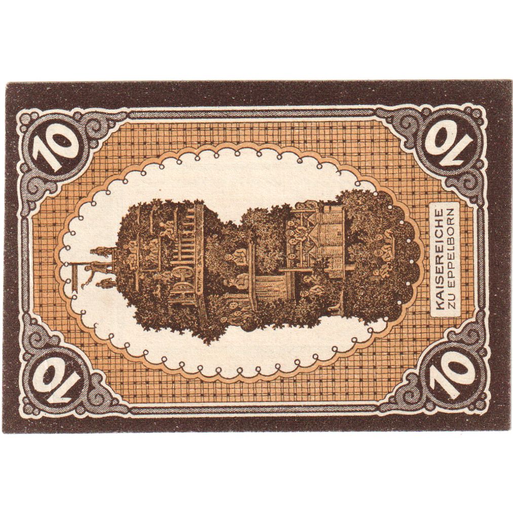 Germany, Eppelborn dirmingen, 10 Pfennig, 1921-02-15, UNC(63)