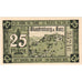 Alemanha, Blankenburg, 25 Pfennig, 1920-10-15, UNC(63)