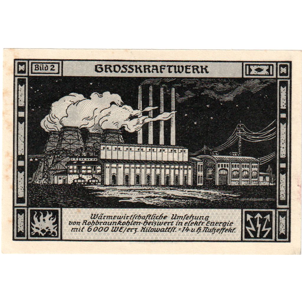 Alemanha, Bitterfeld, 75 Pfennig, 1921-12-01, UNC(63)