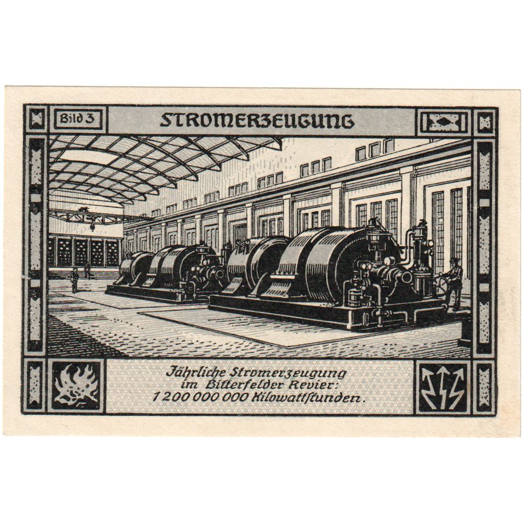 Alemanha, Bitterfeld, 75 Pfennig, 1921-12-01, UNC(63)