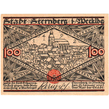 Deutschland, Sternberg, 100 Pfennig, 1922-01-23, UNZ-