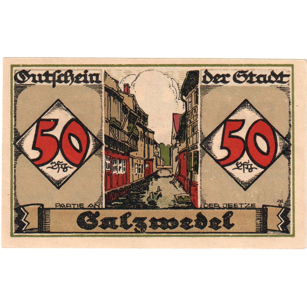 Germany, Salzwedel, 50 Pfennig, 1921-12-15, UNC(63)