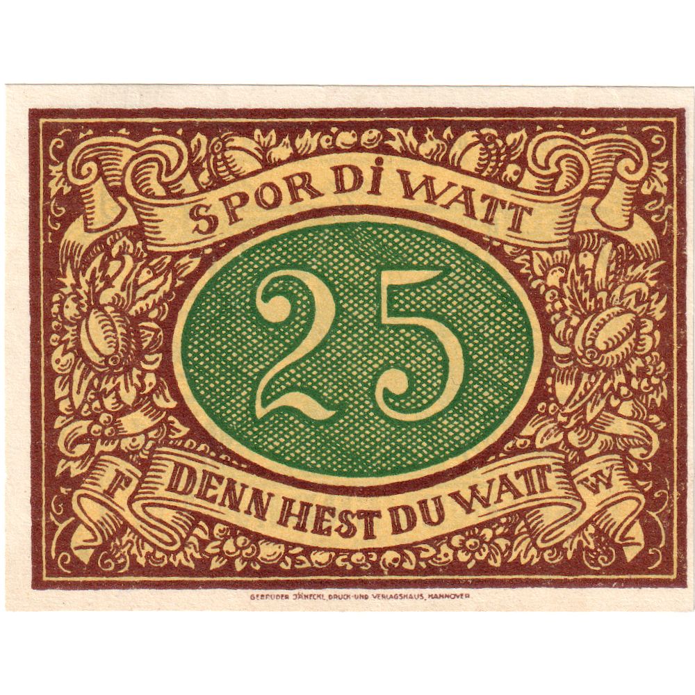 Germany, Schneverdingen, 25 Pfennig, 1921-02-25, UNC(63)
