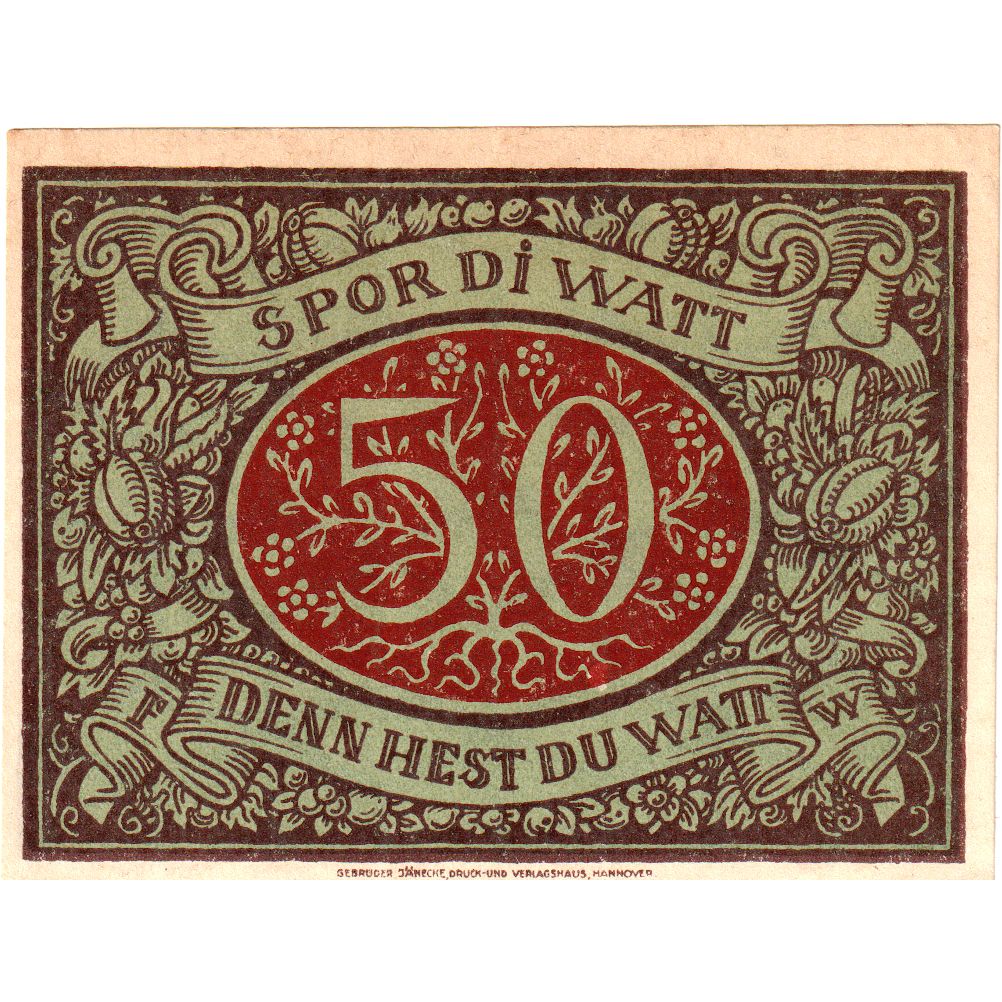 Germany, Schneverdingen, 50 Pfennig, 1921-02-25, UNC(63)