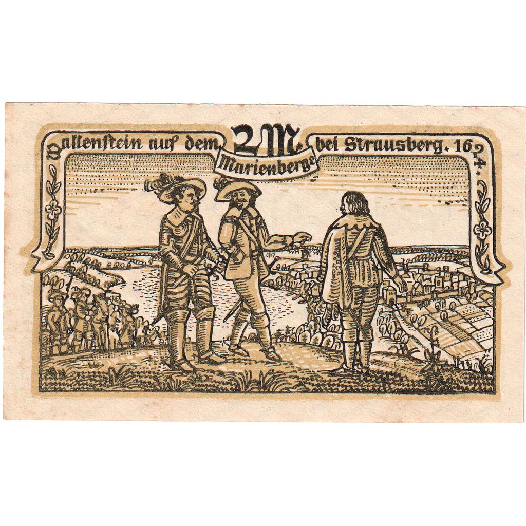 Duitsland, Strausberg, 2 Mark, 1921-09-01, SPL