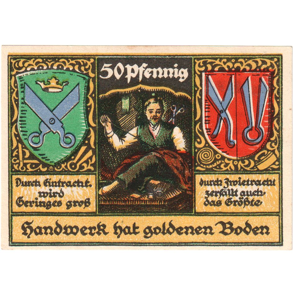 Duitsland, Stolzenau a.d Weser, 50 Pfennig, 1922-06-30, SPL