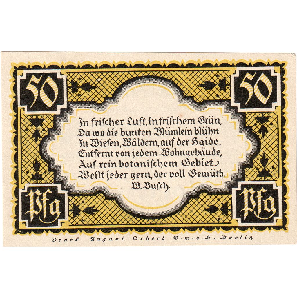 Deutschland, Stolzenau a.d Weser, 50 Pfennig, 1921-11-30, UNZ-