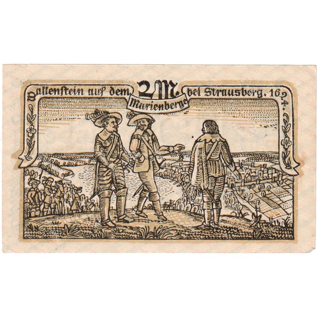Germania, Strausberg, 2 Mark, 1921-11-30, SPL
