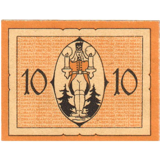 Alemanha, Schwarzenberg, 10 Pfennig, 1920-12-01, UNC(63)