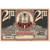 Germany, Bütow, 2 Mark, UNC(63)